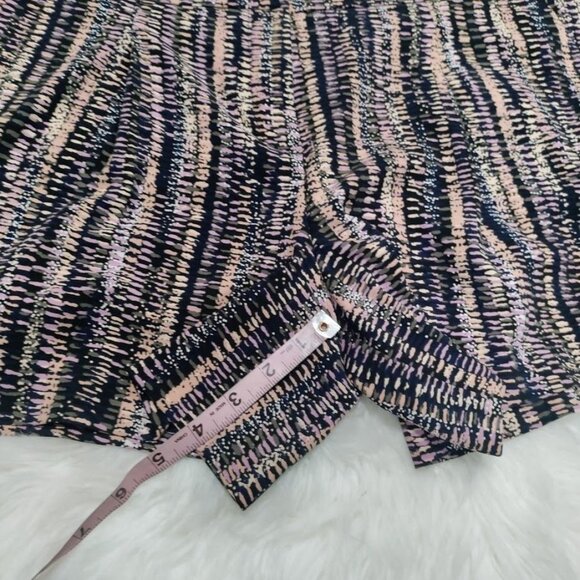 Ann Taylor Womens Printed Shorts Size 8/10 Polyester/Spandex Blend Multicolor - Picture 9 of 9